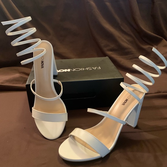 COPY - Elsie Block Heeled Sandals Size: 11 - Picture 2 of 9